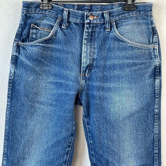 Vintage Rustler Womens Denim Straight Leg Jeans Size 33x30 - Picture 2 of 6